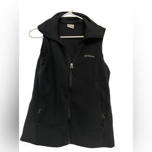 Women’s Columbia Polyester Black Vest - Medium